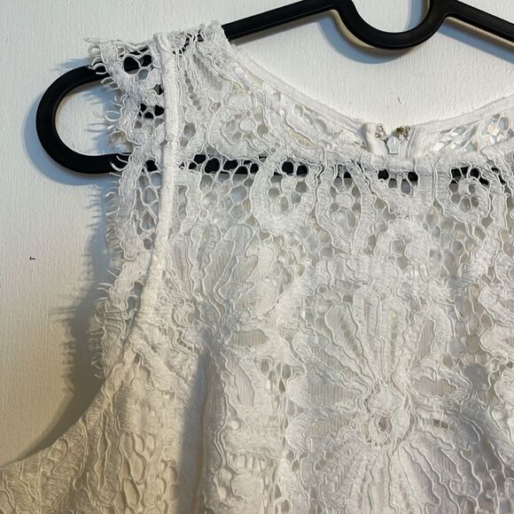 Lilly Pulitzer Sharice Stretch Stretch Shift Dress White - Picture 7 of 10